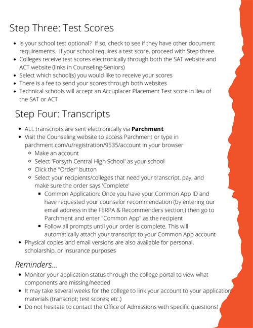 College Application Toolkit pg 2